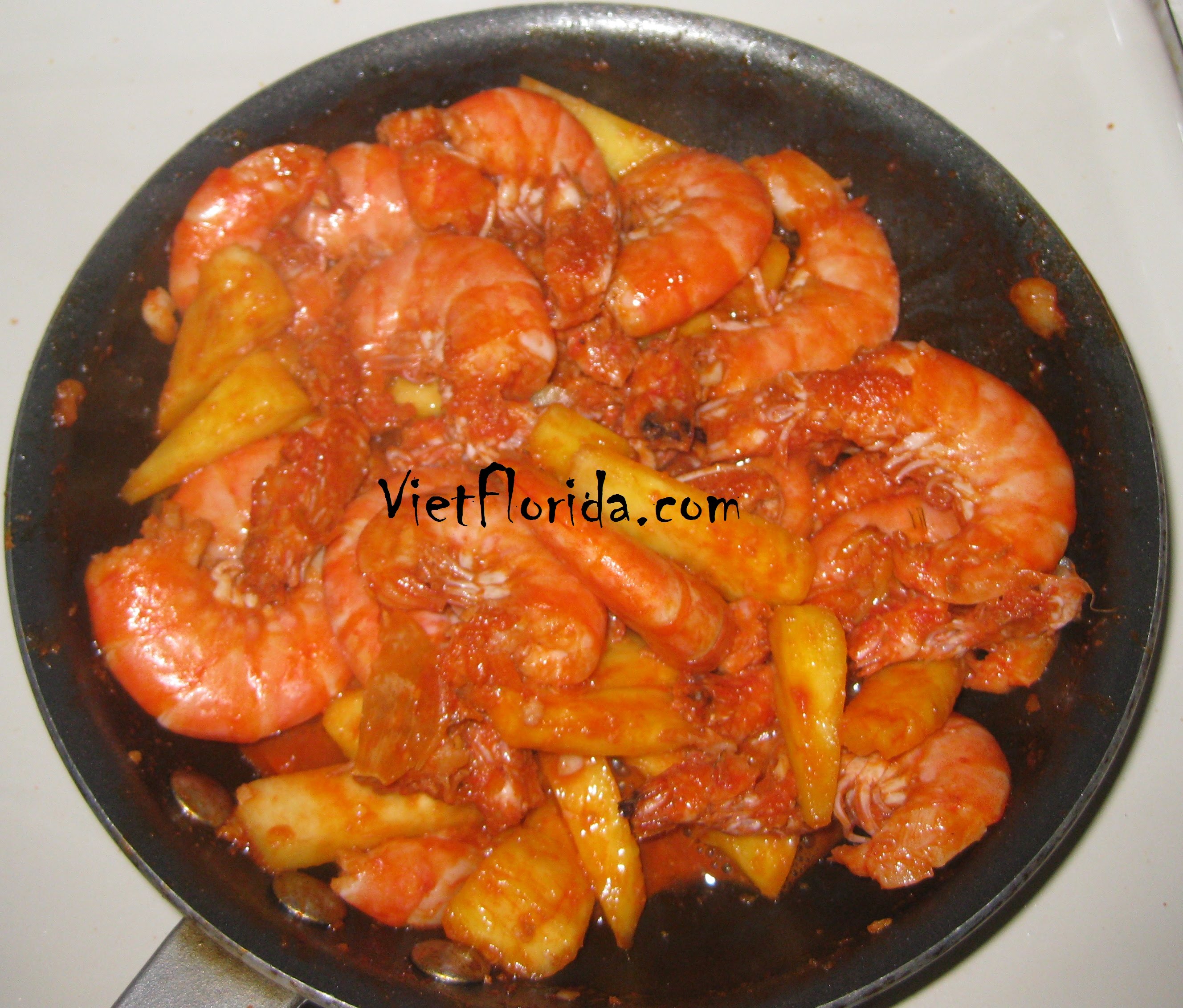 You are currently viewing Fried Shrimp with Pineapple
