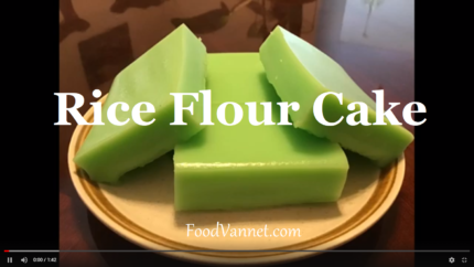Read more about the article BANH BOT GAO HAP (Rice Flour Cake) – How To Make It