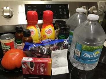 What did I buy with $36 at the grocery store? [PICTURES, RECEIPT]